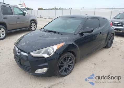 2012 Hyundai Veloster Base W/Gray from USA, damaged, VIN KMHTC6AD5CU024943